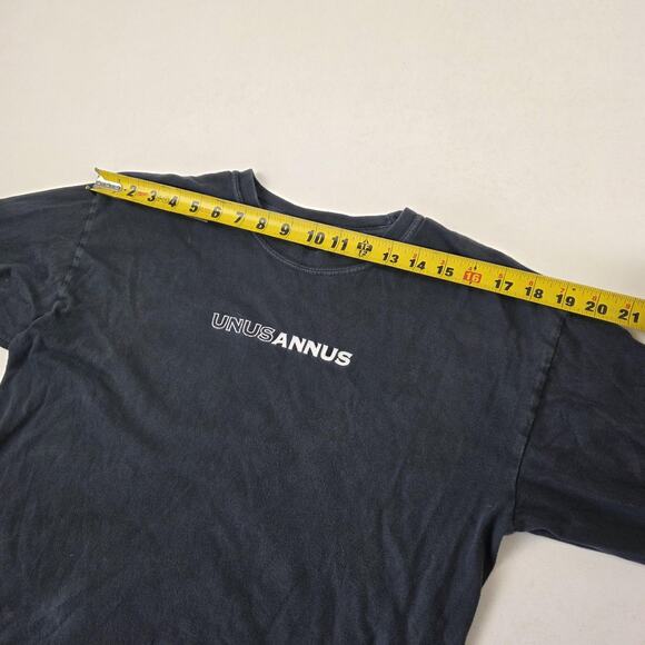 Unus Annus Shirt Mens Large Black Long Sleeve Sacred Graphic YouTube Markiplier - Picture 8 of 9
